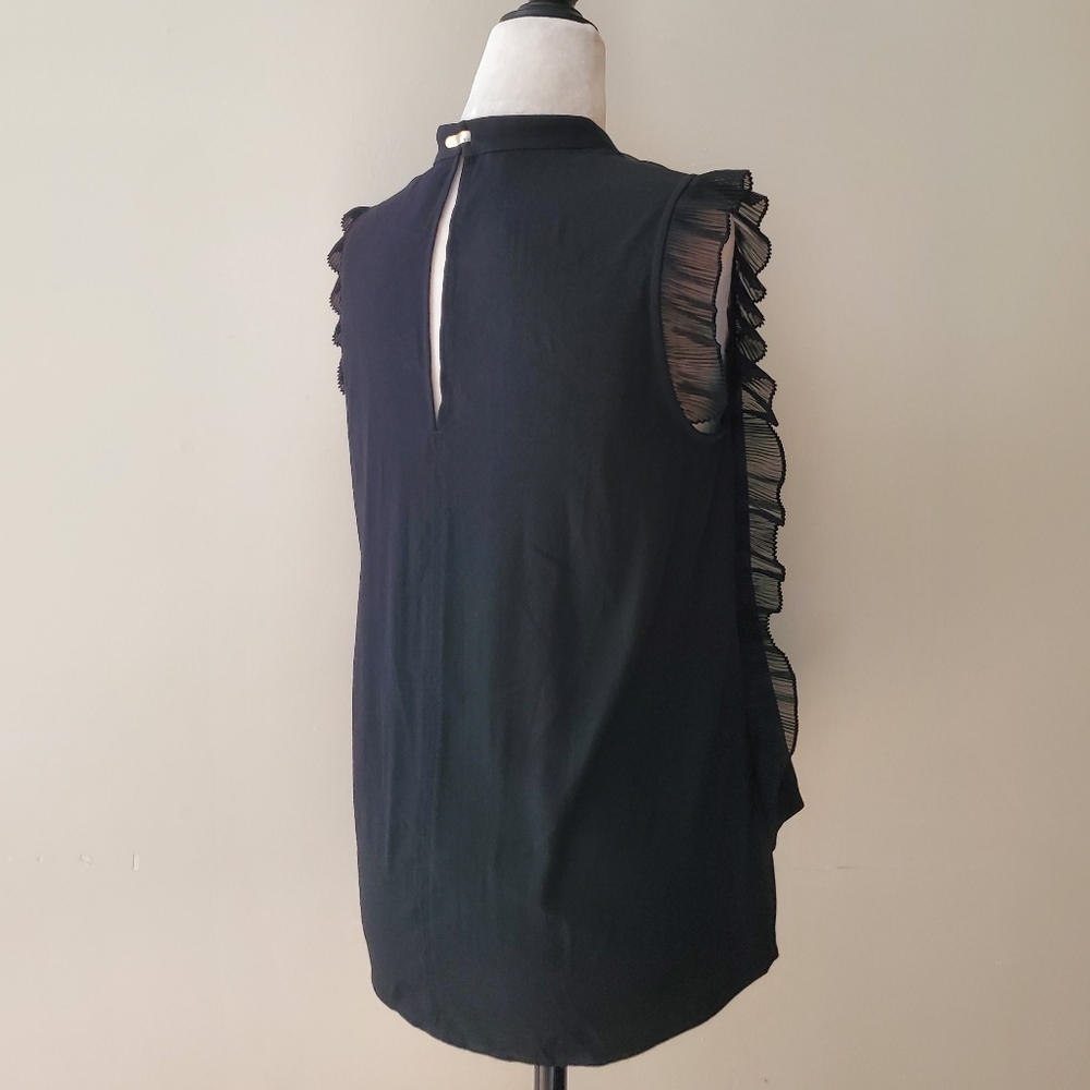 Pinko Silk Ruffle Blouse - Picture 8 of 14